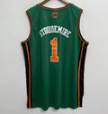Amar’e Stoudemire New York Knicks Official NBA Adidas Jersey green St. Patrick’s Day