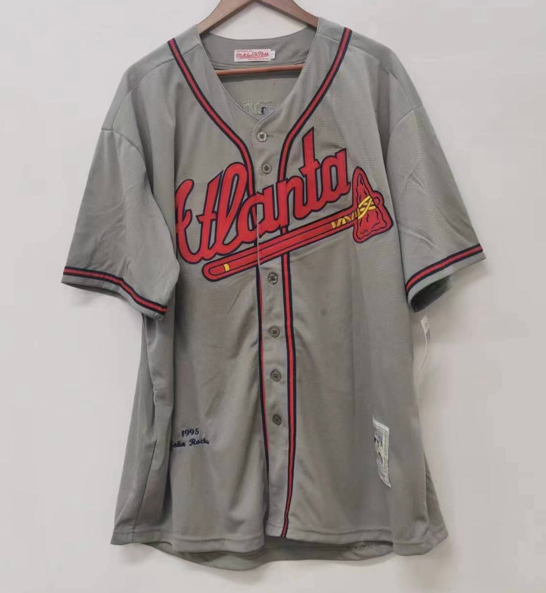 John Rocker Atlanta Braves 1999 Official MLB Mitchell & Ness Jersey