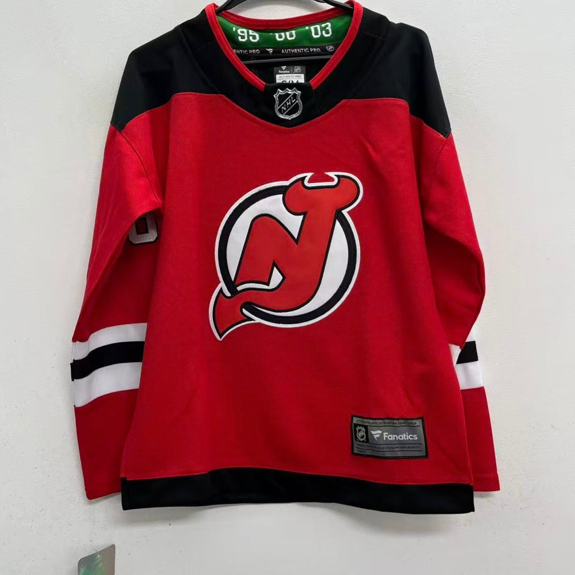 Jesper Bratt YOUTH KIDS New Jersey Devils Official NHL Fanatics Jersey