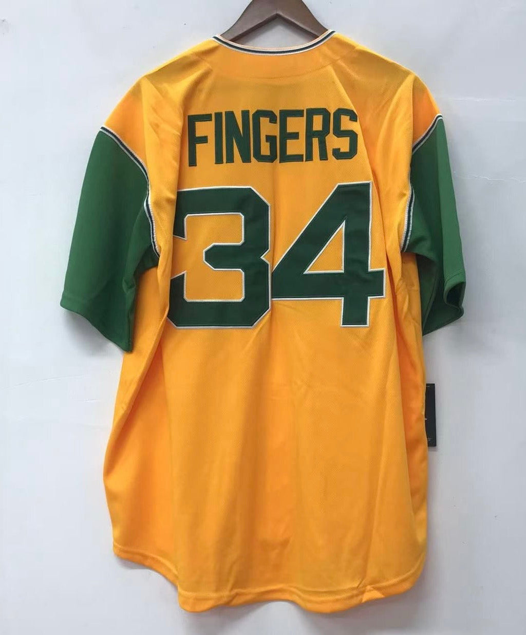 Rollie Fingers Oakland A’s Athletics Official MLB Majestic Jersey