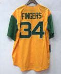 Rollie Fingers Oakland A’s Athletics Official MLB Majestic Jersey