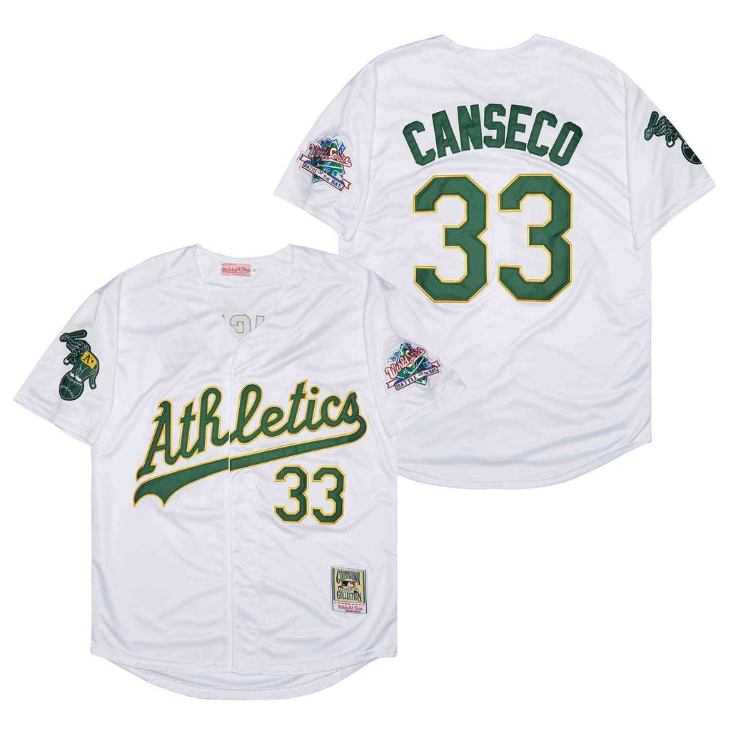 Jose Canseco Oakland A’s Athletics 1989 World Series Jersey