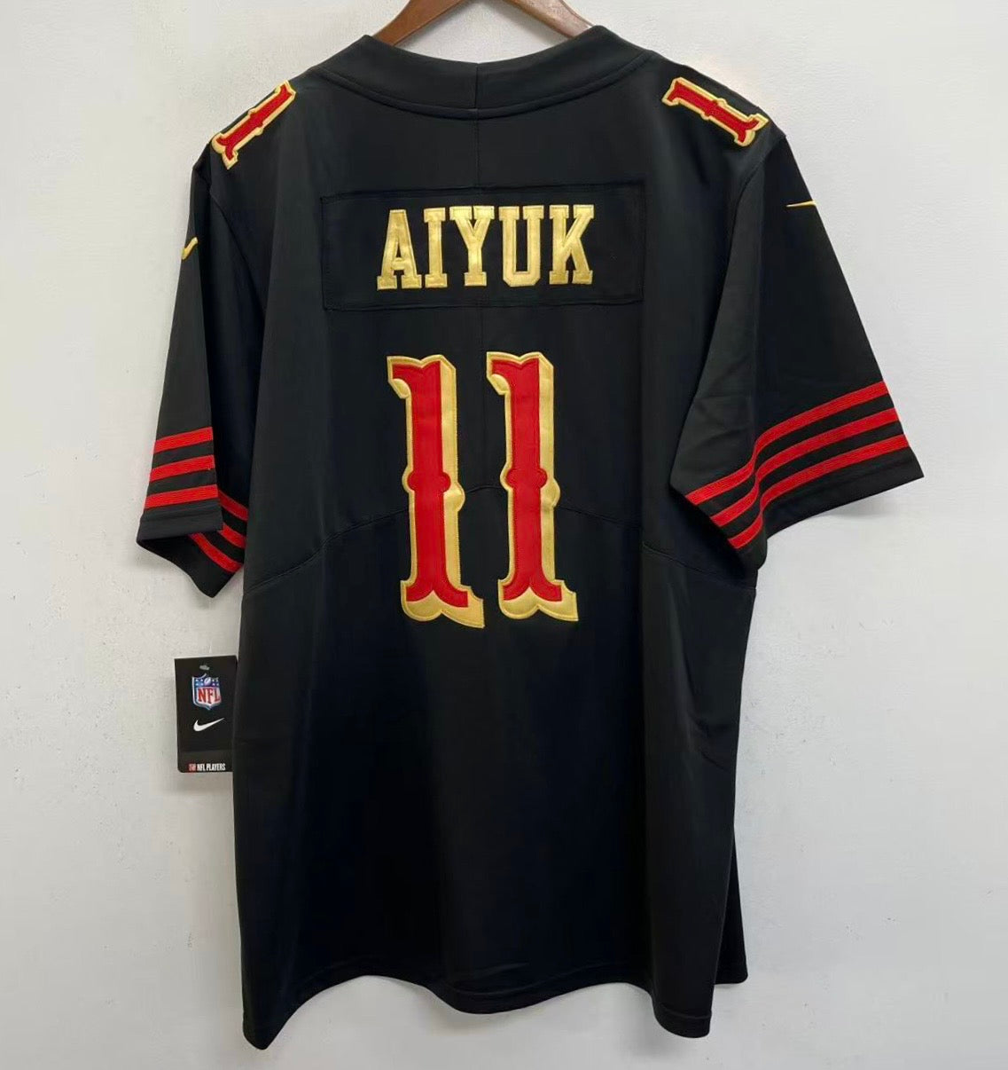 Brandon Aiyuk San Francisco 49ers Official NFL Nike 2025 Rivalries Collection Jersey