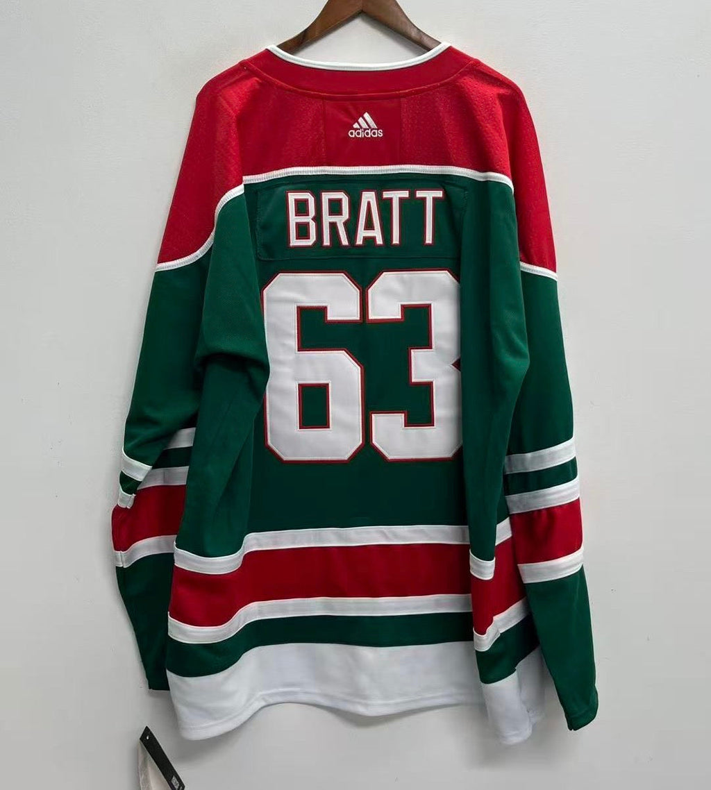 Jesper Bratt New Jersey Devils Official NHL Adidas Custom Jersey Retro