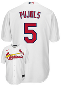 Albert Pujols YOUTH KIDS St. Louis Cardinals Official MLB Nike Jersey white