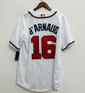 Travis d’Arnaud Atlanta Braves Official MLB Nike Jersey