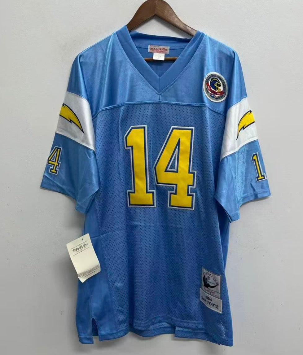 Dan Fouts 1984 San Diego Chargers Official NFL Mitchell & Ness Jersey