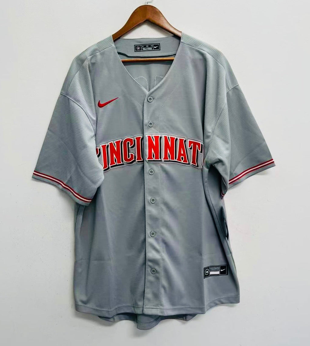 Elly De La Cruz Cincinnati Reds Official MLB Nike jersey gray