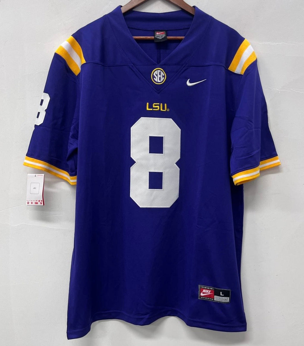 Malik Nabers LSU Tigers Official NCAA Jersey NIKE