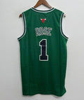 Derrick Rose Chicago Bulls Official NBA Green St. Patrick’s Day Jersey