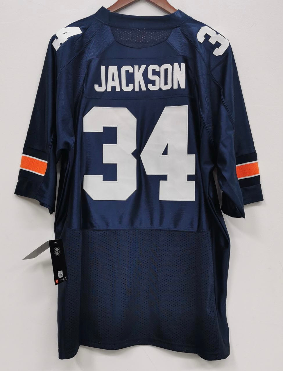 Bo Jackson Auburn Tigers Official NCAA Under Armour Jersey
