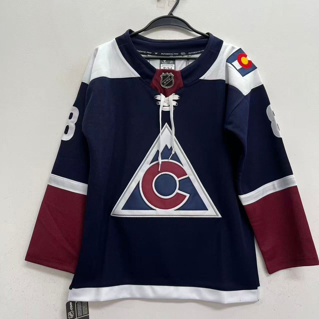 Cale Makar YOUTH KIDS Colorado Avalanche Official NHL Fanatics Jersey black