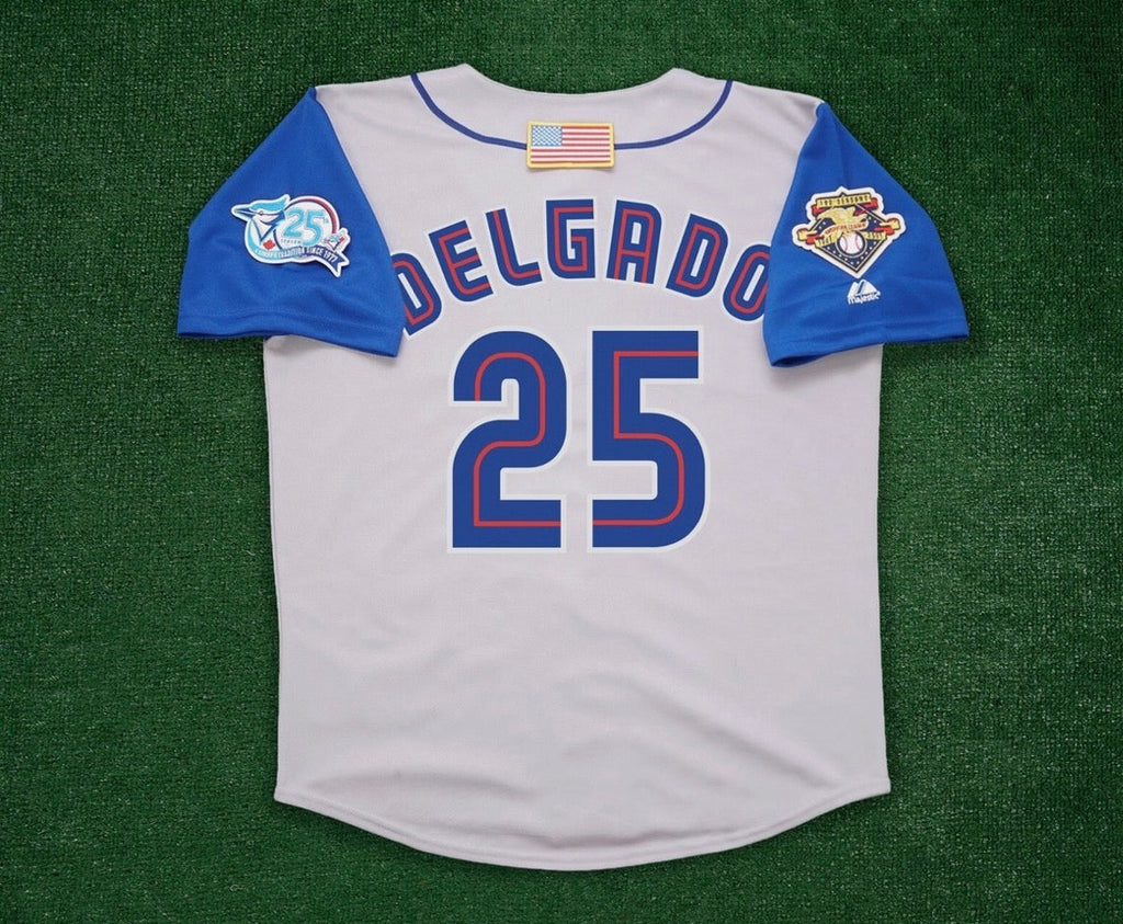 Carlos Delgado Toronto Blue Jays Official MLB Majestic Jersey