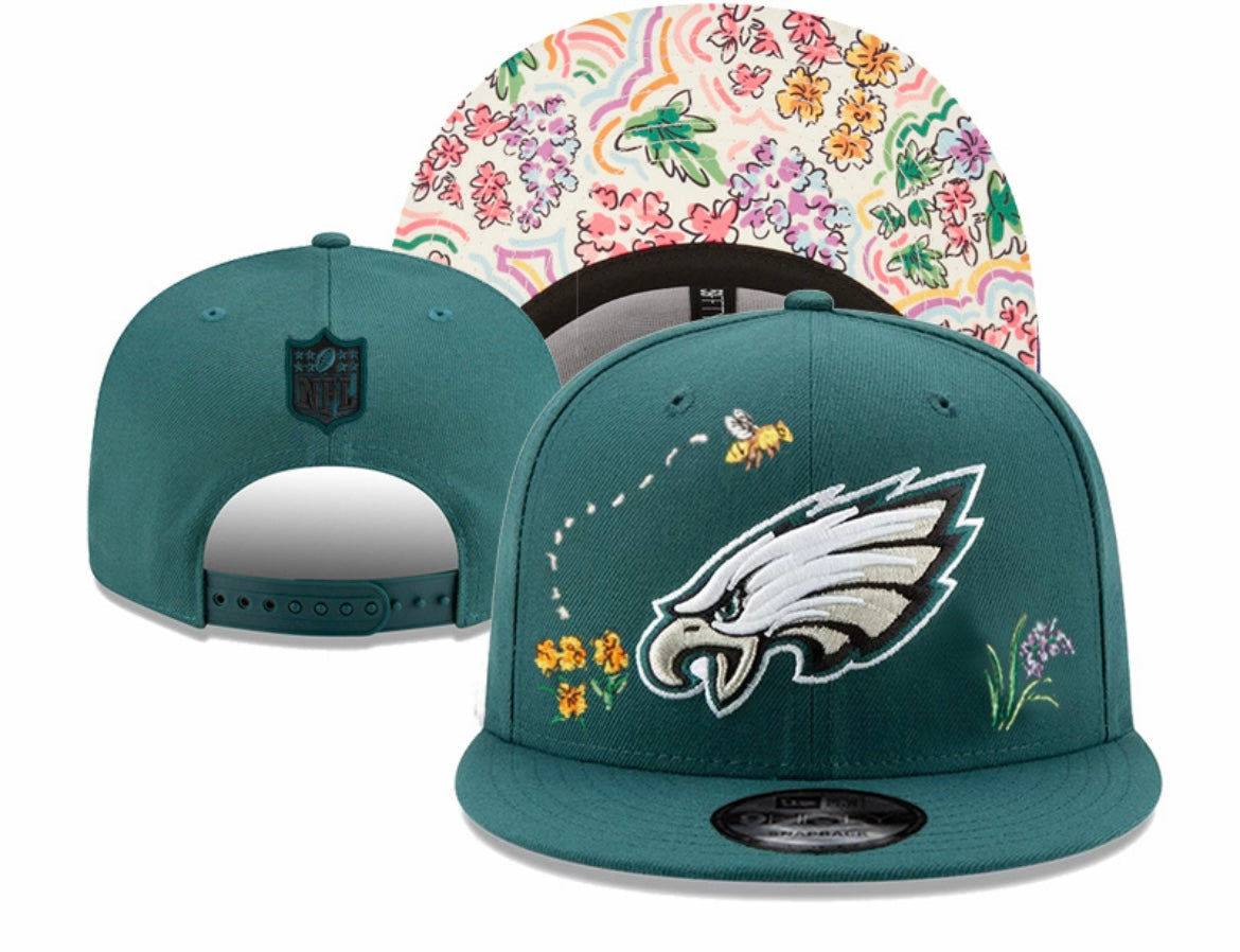 Philadelphia Eagles New Era Hat adjustable green