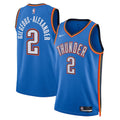 Shai Gilgeous Alexander Oklahoma City Thunder official NBA Nike Jersey blue