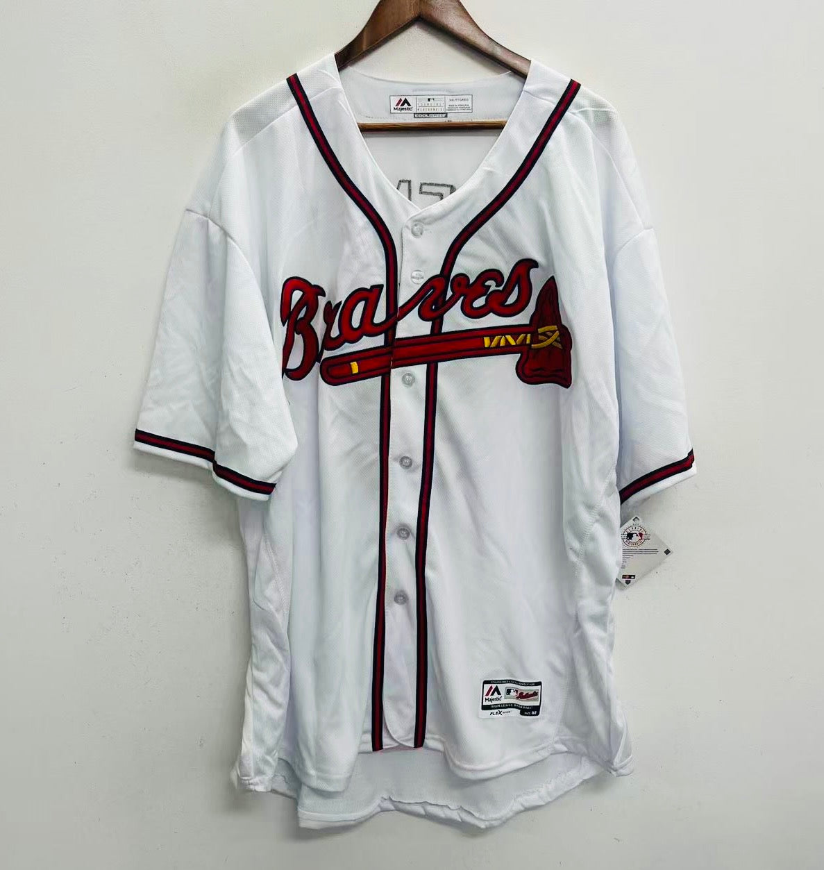 Freddie Freeman Atlanta Braves Official MLB Majestic Jersey white