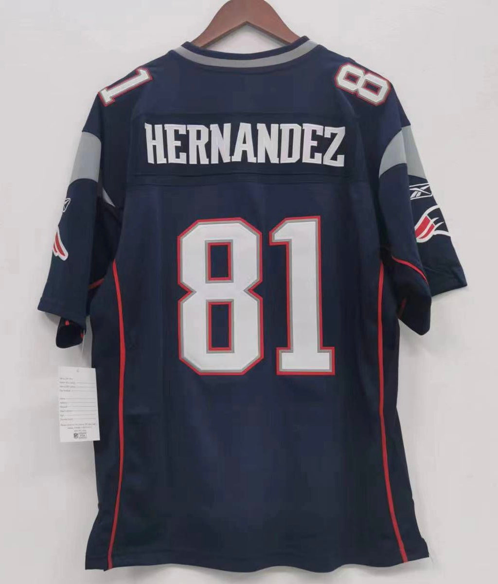 Aaron Hernandez New England Patriots Official NFL Jersey