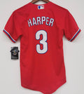 Bryce Harper Philadelphia Phillies Official MLB Nike Jersey red