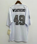 Carl Weathers 1970 Oakland Raiders Mitchell & Ness Jersey