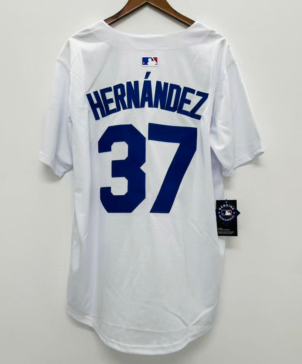 Teoscar Hernandez Los Angeles Dodgers Official MLB  Nike Jersey white