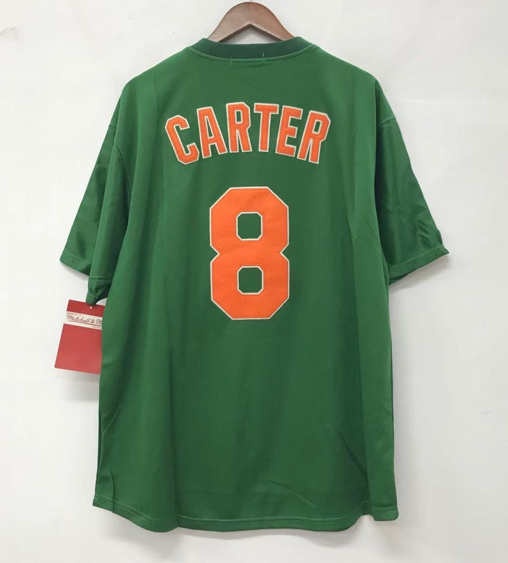 Gary Carter New York Mets Jersey Mitchell & Ness St. Patrick’s Day green