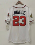 David Justice 1995 Atlanta Braves Mitchell & Ness Jersey