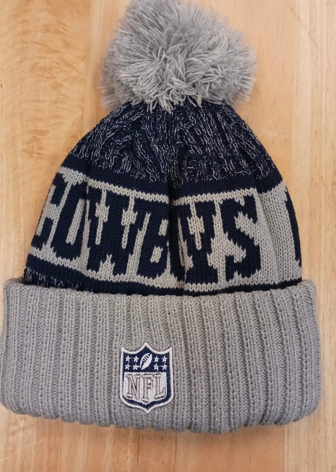 Dallas Cowboys NFL New Era winter knit Hat with Pom Pom