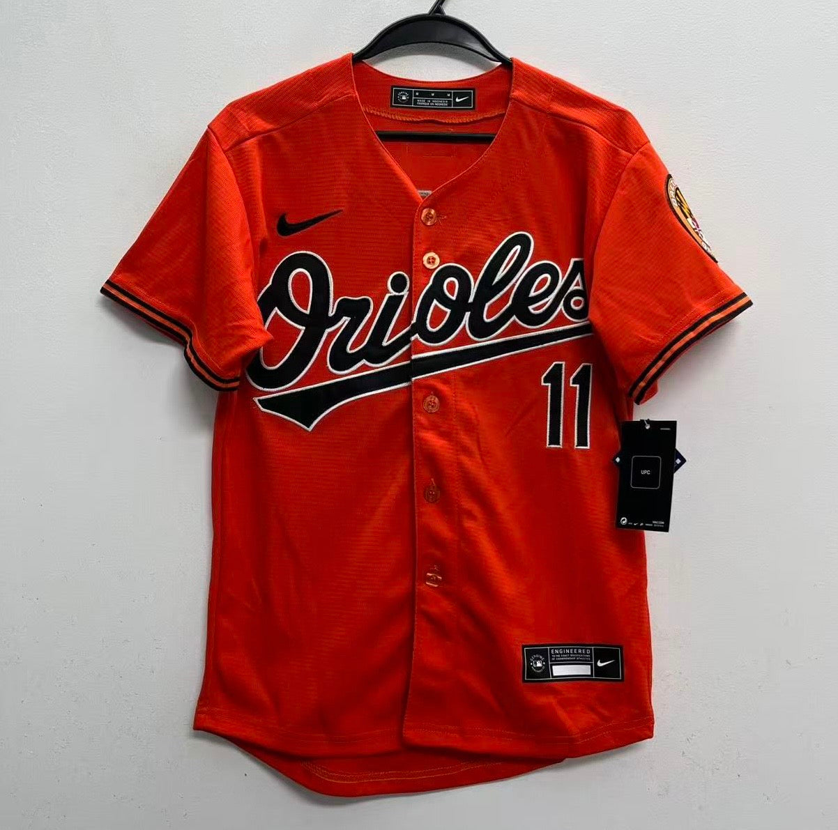 Jordan Westburg YOUTH Baltimore Orioles Official MLB Nike jersey Orange