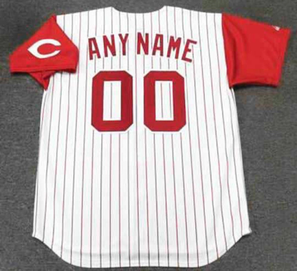 Any Name & Number Customized 1990’s Cincinnati Reds Official MLB jersey Majestic