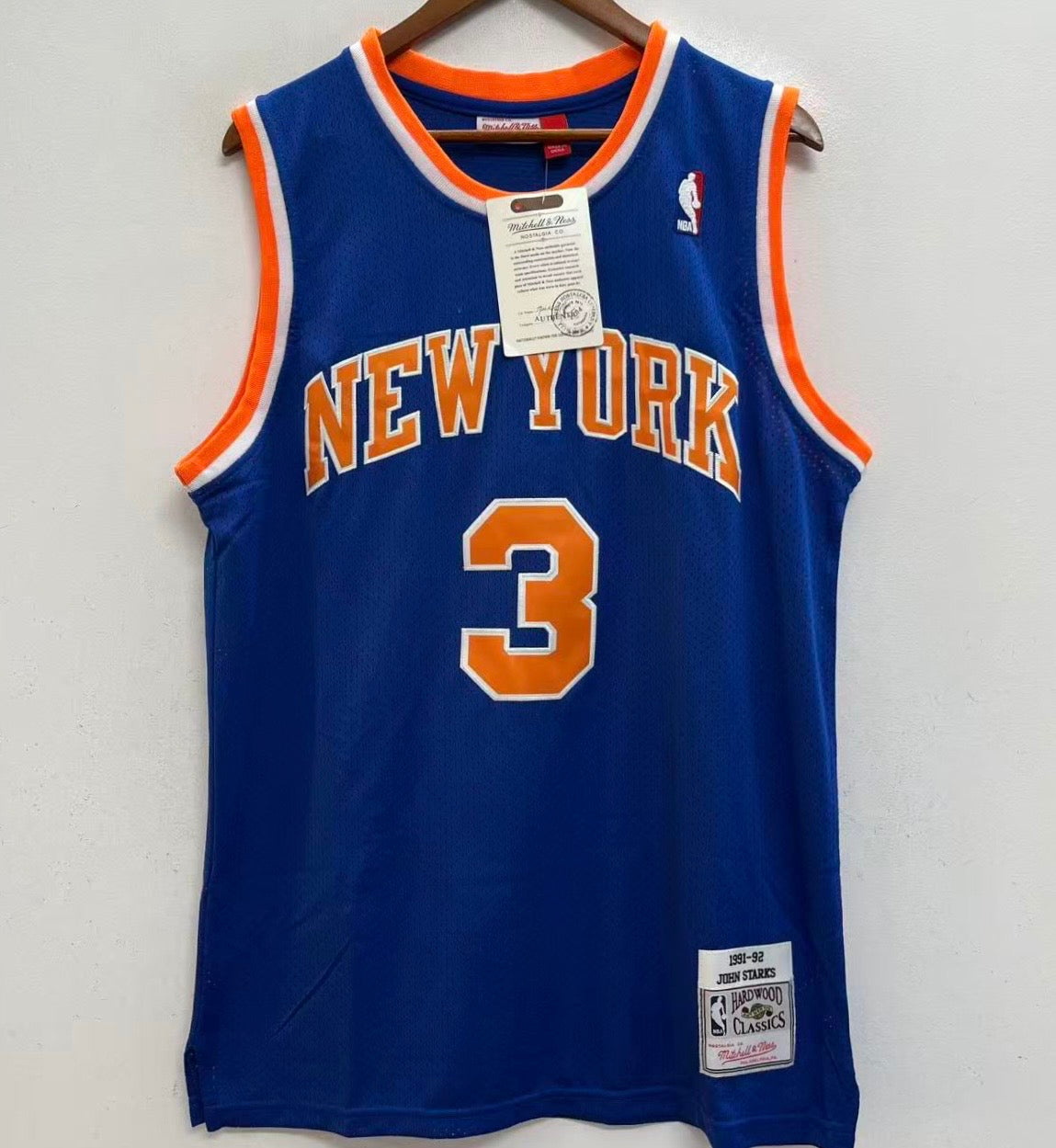 John Starks New York Knicks Official NBA Mitchell & Ness Jersey
