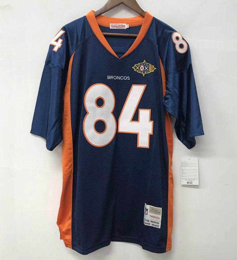 Shannon Sharpe Denver Broncos Super Bowl XXXII Mitchell & Ness Jersey