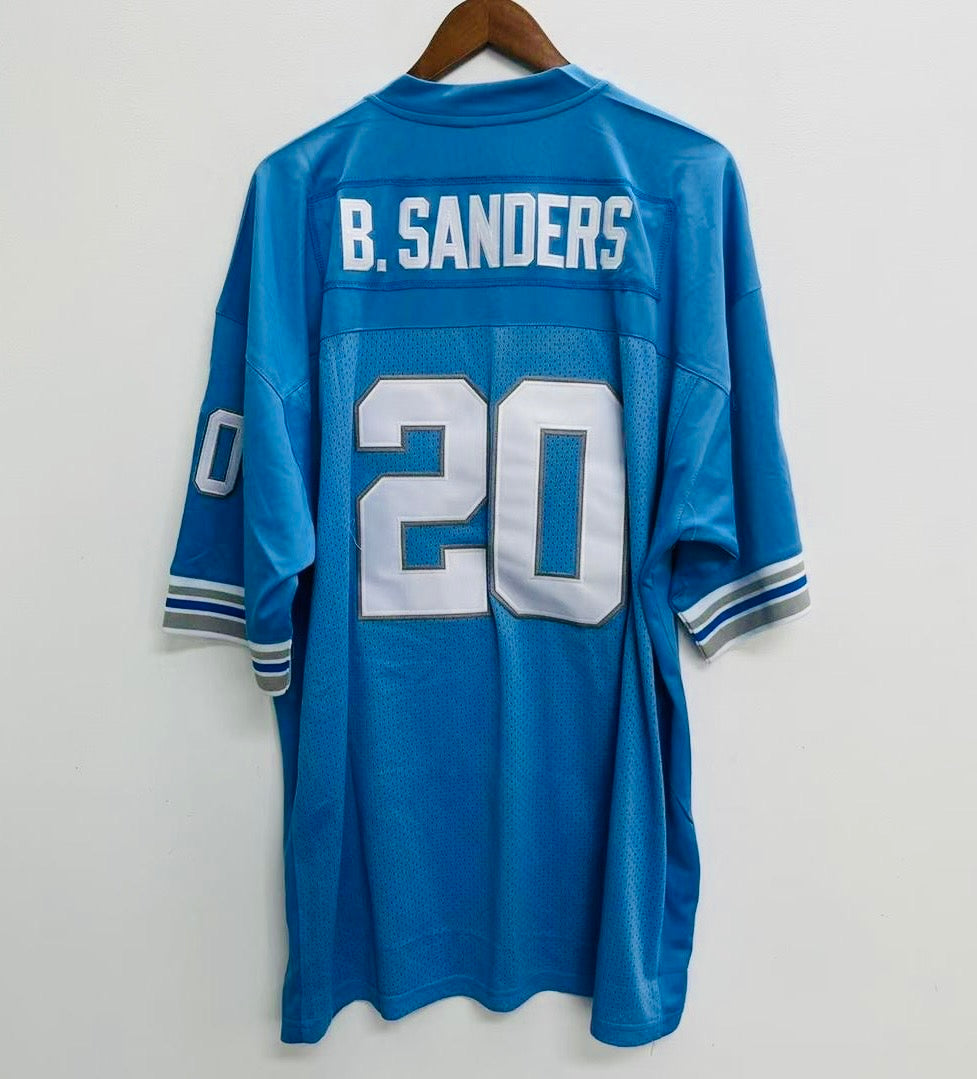 Barry Sanders 1993 Detroit Lions Official NFL Mitchell & Ness Jersey