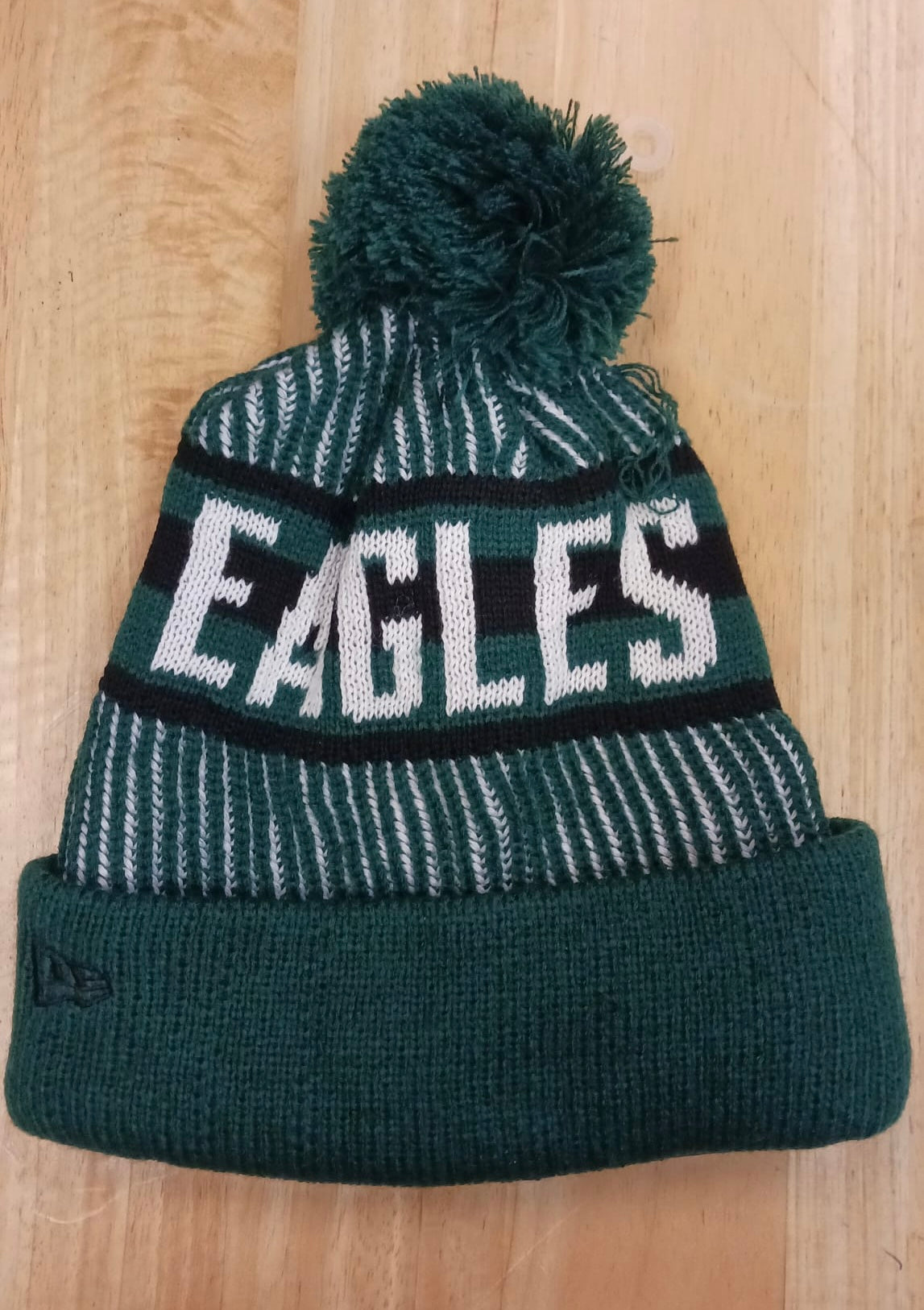 Philadelphia Eagles NFL New Era winter knit Hat with Pom Pom