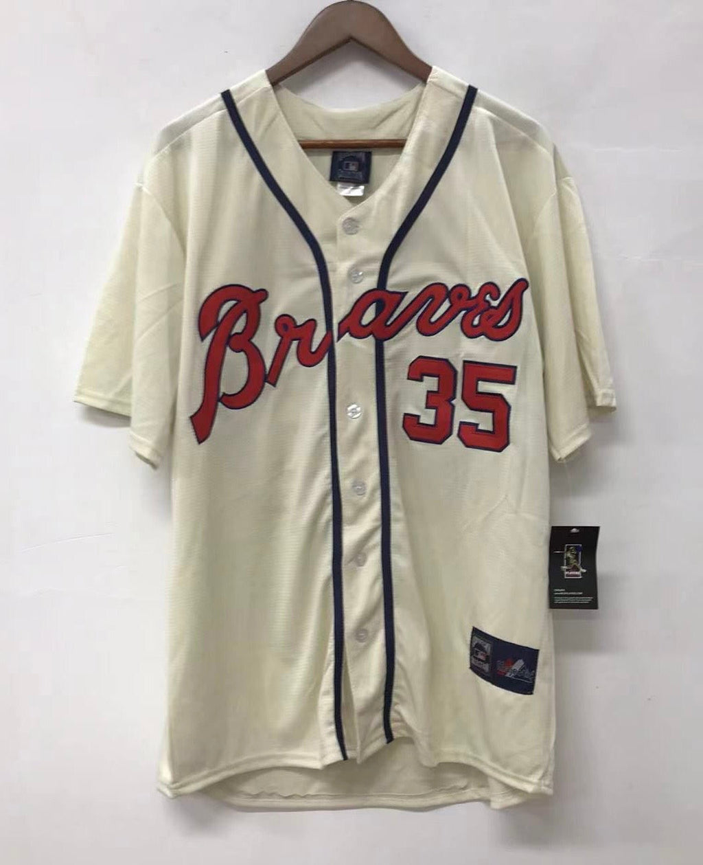 Phil Niekro Atlanta Braves Official MLB Majestic Jersey