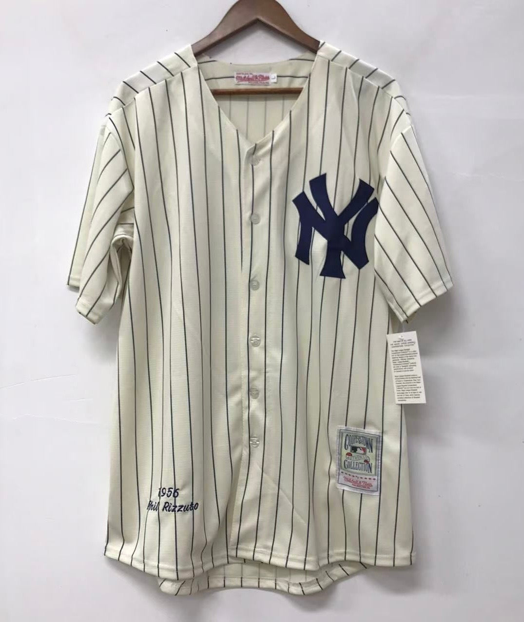 Phil Rizzuto New York Yankees Pinstripes Jersey Mitchell & Ness