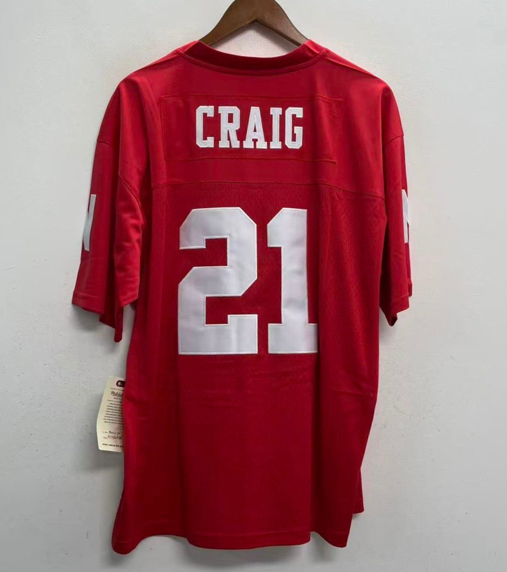 Roger Craig Nebraska Cornhuskers Official NCAA Mitchell & Ness Jersey