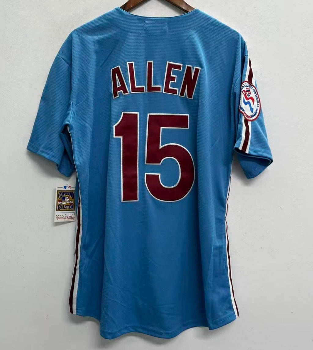 Richie Dick Allen Philadelphia Phillies Official MLB Mitchell & Ness Jersey