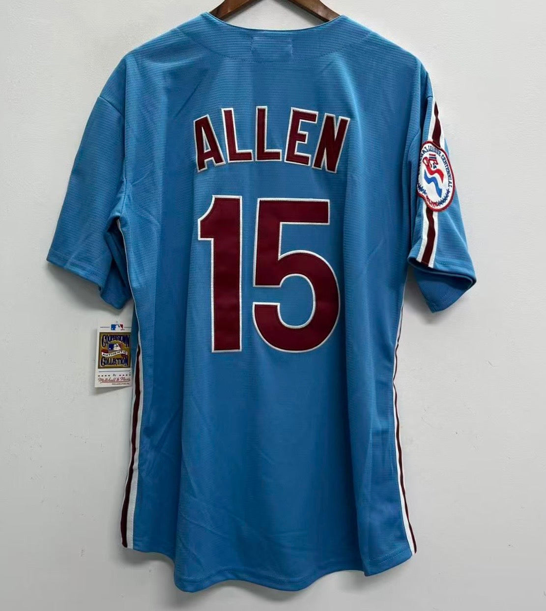 Richie Dick Allen Philadelphia Phillies Official MLB Mitchell & Ness Jersey