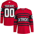 Detroit Red Wings YOUTH KIDS Any Name & Number Official NHL Customized Adidas Jersey