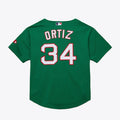 David Ortiz Green St. Patrick’s Day Boston Red Sox Official MLB Jersey