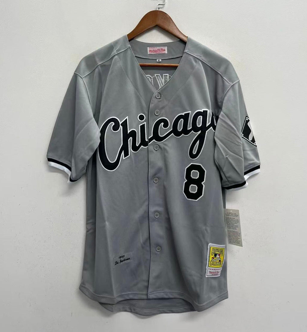 Bo Jackson Chicago White Sox Jersey Mitchell & Ness gray