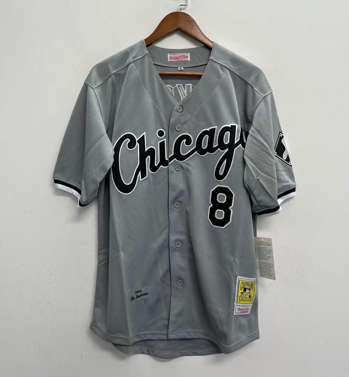 Bo Jackson Chicago White Sox Jersey Mitchell & Ness gray