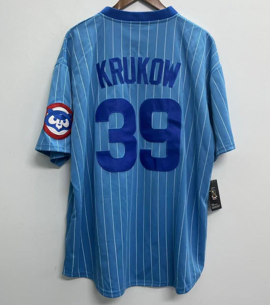 Mike Krukow Chicago Cubs Official MLB Majestic Jersey