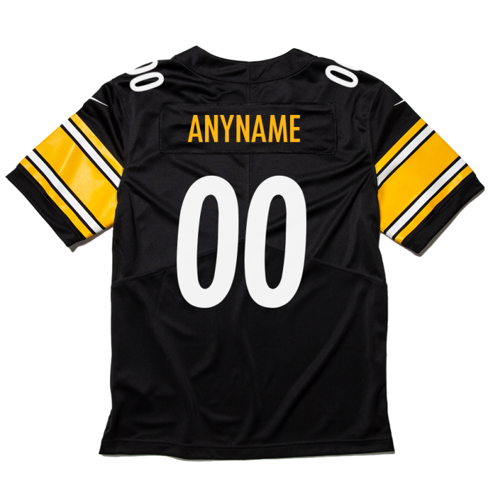 Any name & Number Pittsburgh Steelers customized NFL Nike Jersey