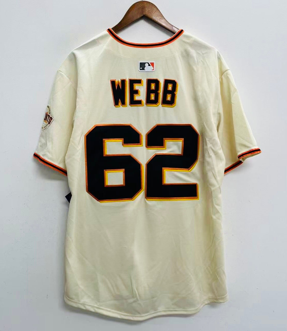 Logan Webb San Francisco Giants Official MLB Nike Jersey