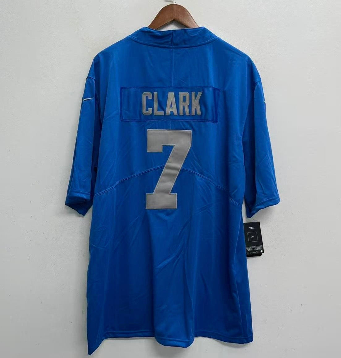 Any name & Number Detroit Lions Official NFL Nike customized alternate jersey
