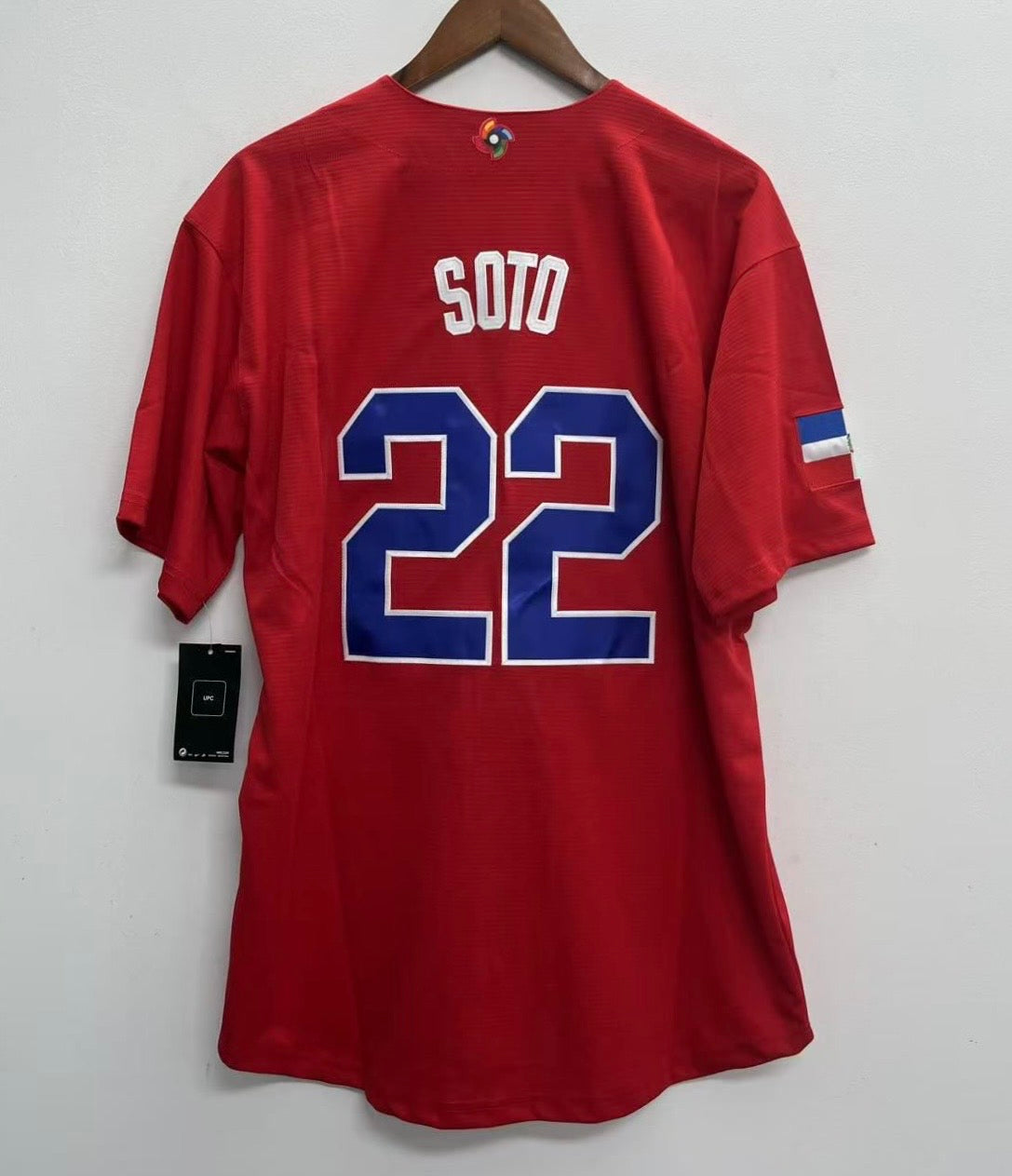 Juan Soto Dominican Republic DR jersey Nike Red