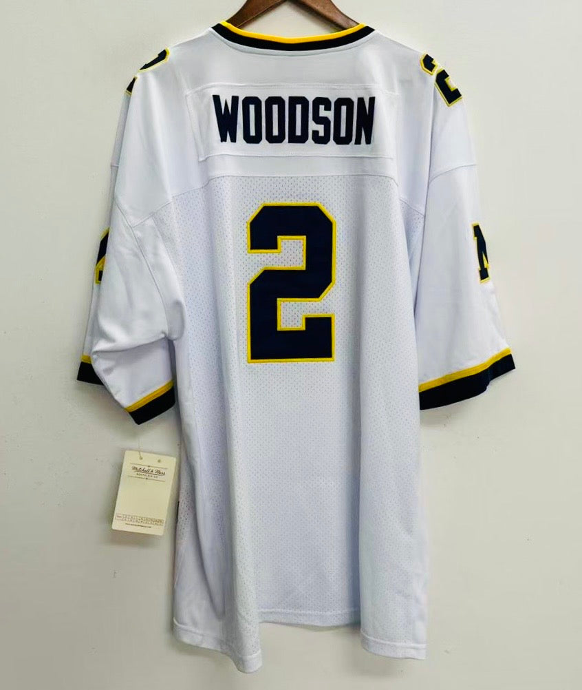 Charles Woodson Michigan Wolverines Jersey Mitchell & Ness