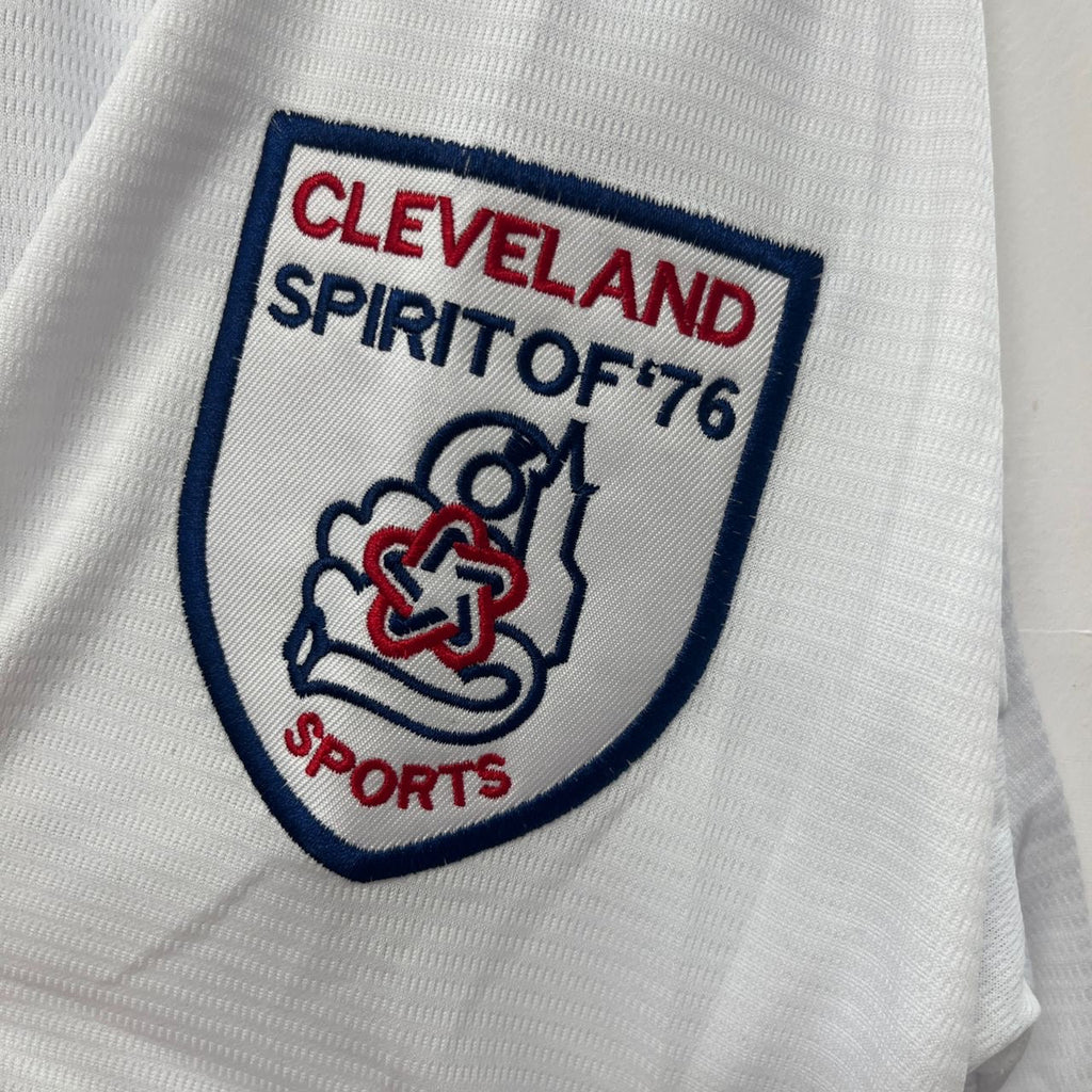 Jim Thome Cleveland Indians Official MLB Retro Jersey Majestic white