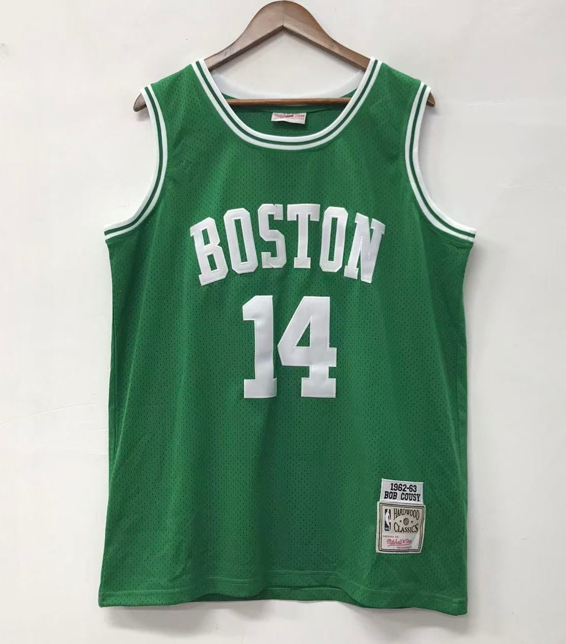 Bob Cousy Boston Celtics Official NBA Mitchell & Ness Jersey